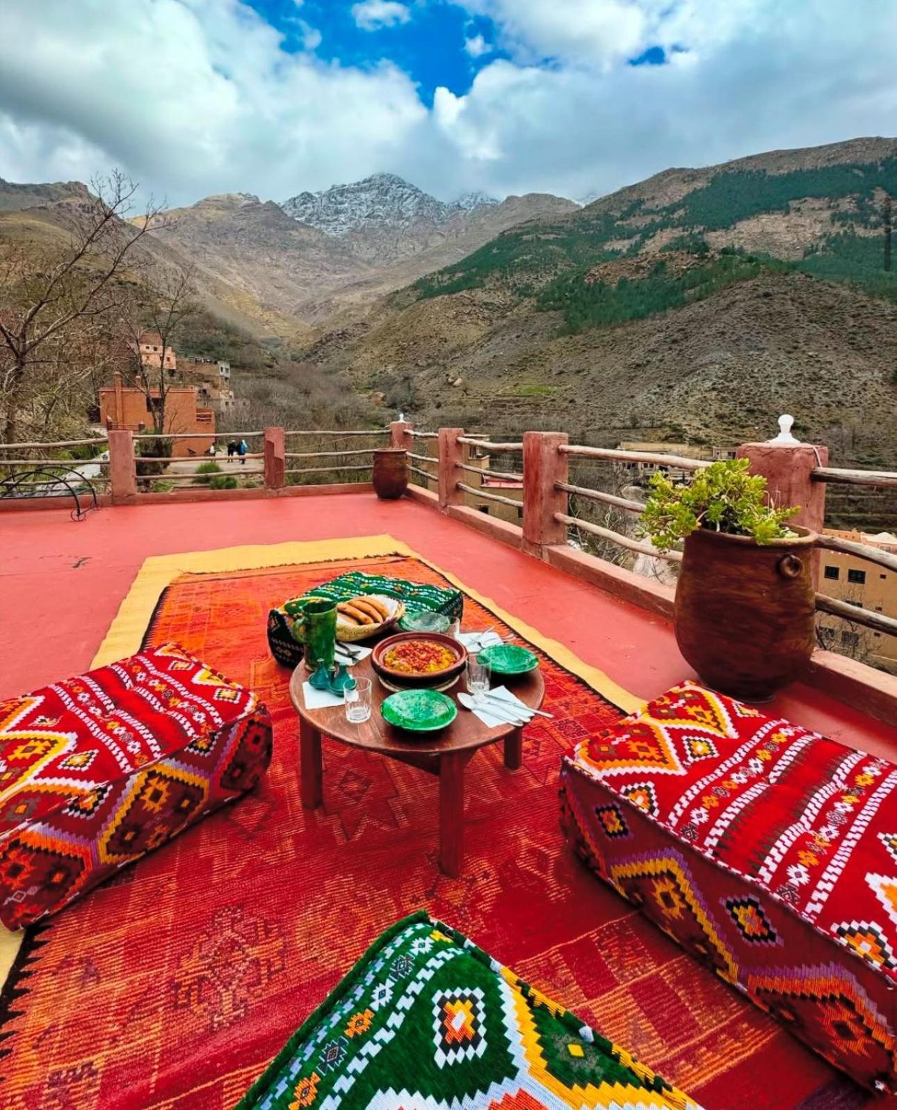 Aux Lumieres Du Toubkal Light Of Toubkal Hotel Imlil  Exterior photo